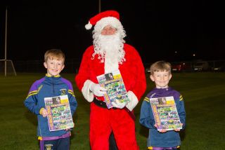 Santa pays surprise visit to Senior Hurlers!
