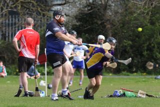 Social Hurlers compete the Naomh Olafs Easter Blizt