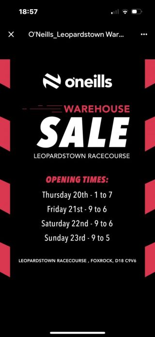 O'Neills Gear Supplier -  Sale / Clearance 
