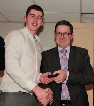 U21 presentation by Tom O Donnell to James Butler