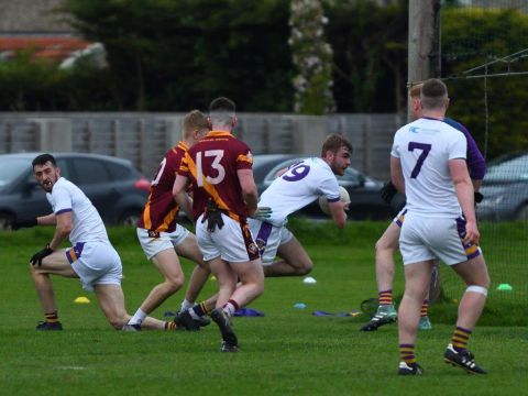 Go Ahead Adult Football League Division Two Kilmacud Crokes Versus St Maurs 