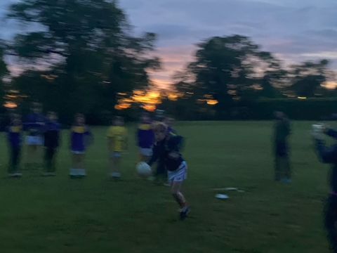 Kilmacud Crokes Under 13's Supporting Darkness Into Light Pieta House Fund Raiser 