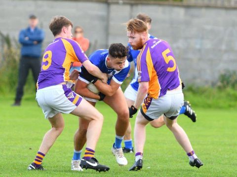Go Ahead Adult Football League Division Six Kilmacud Crokes versus Round Towers Lusk