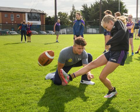 Notre Dame "The Fighting Irish" At Kilmacud Crokes