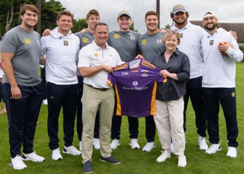 Notre Dame "The Fighting Irish" At Kilmacud Crokes