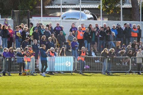 Reigning Leinster senior champions Kilmacud Crokes ran out 5-10 to 0-07 winners over Offaly champions, Naomh Ciaran on Saturday afternoon.