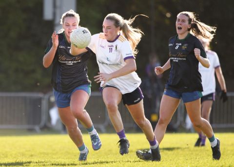 Reigning Leinster senior champions Kilmacud Crokes ran out 5-10 to 0-07 winners over Offaly champions, Naomh Ciaran on Saturday afternoon.