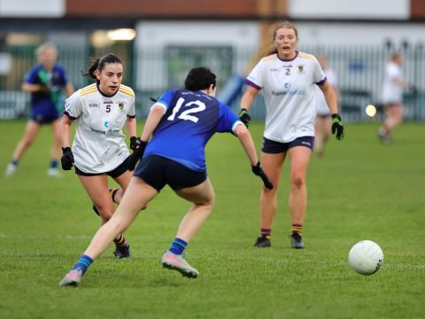 Sylvesters no 12 running to ball on ground