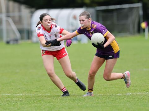 Kilmacud no 11 evading tackle