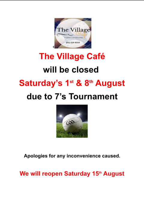 cafe closed